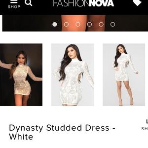 Fashion Nova - Dynasty Studded Dress